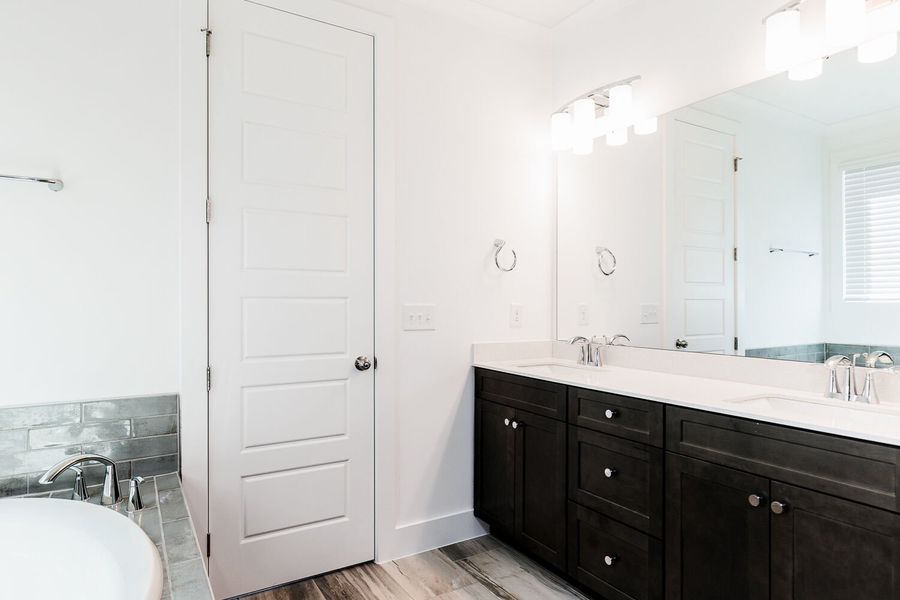 Furnished interior view inside a new home in High Grove Oaks, Fuquay Varina (Image 13). Furnished interior view inside a new home in High Grove Oaks, Fuquay Varina (Image 13).