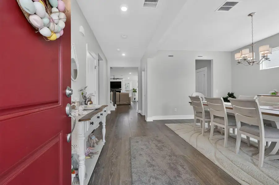 Furnished interior view inside a new home in , Summerville (Image 4).