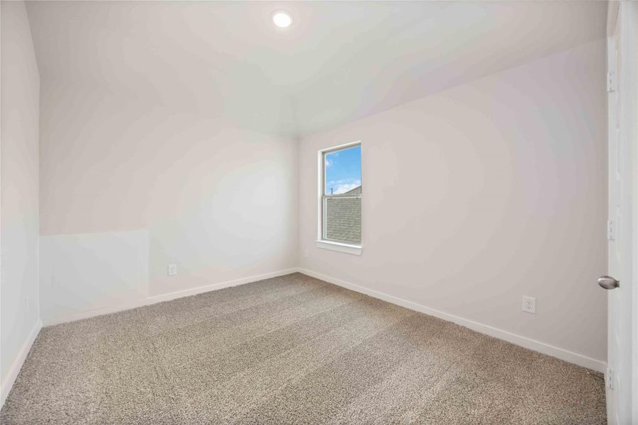 Spacious, unfurnished interior of a new home in Bluebonnet Village, Bellville (Image 28). Spacious, unfurnished interior of a new home in Bluebonnet Village, Bellville (Image 28).