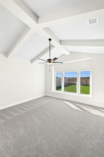 Spacious, unfurnished interior of a new home in Santa Rita Ranch, Liberty Hill (Image 28).
