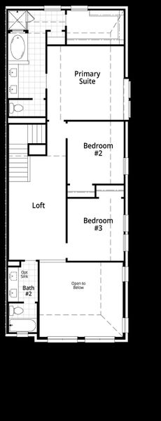 Upstairs Floor Plan