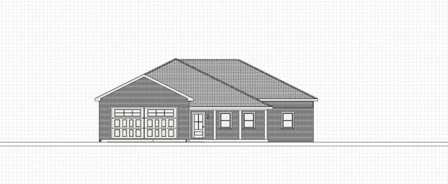 Exterior rendering of this home design in , Stamford, TX (Image 1). Exterior rendering of this home design in , Stamford, TX (Image 1).