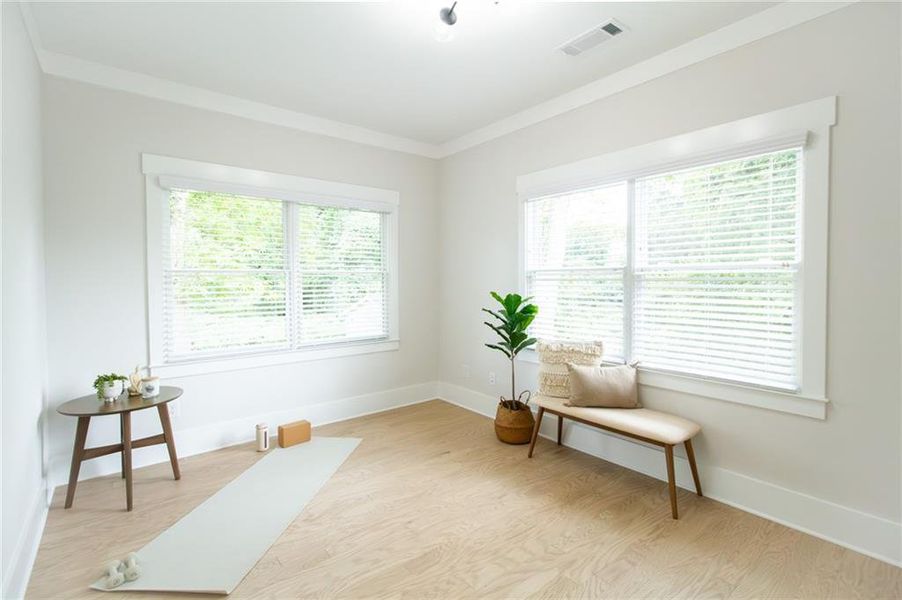 Furnished interior view inside a new home in , Scottdale (Image 23). Furnished interior view inside a new home in , Scottdale (Image 23).