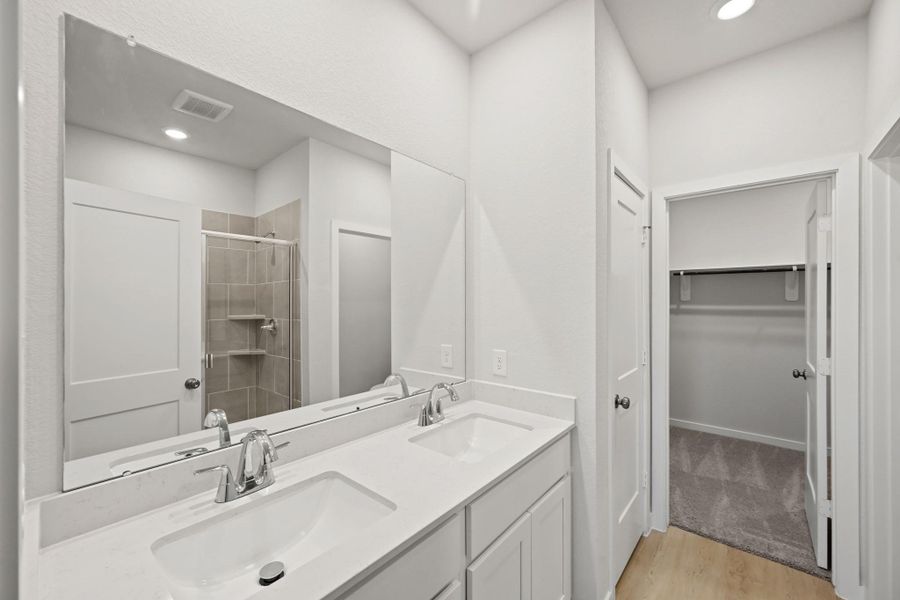 Furnished interior view inside a new home in Northpark South, Porter (Image 6). Furnished interior view inside a new home in Northpark South, Porter (Image 6).