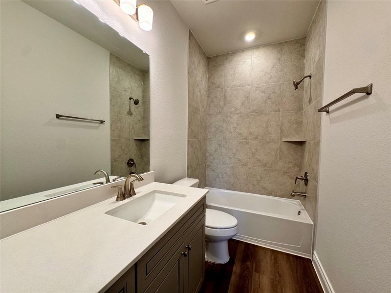 Furnished interior view inside a new home in Lexington Heights, Willis (Image 4). Furnished interior view inside a new home in Lexington Heights, Willis (Image 4).