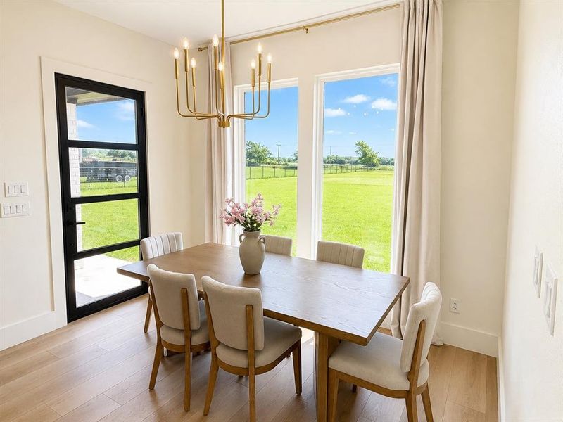Furnished interior view inside a new home in , Whitesboro (Image 15).