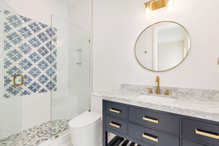 Furnished interior view inside a new home in , West Palm Beach (Image 50).