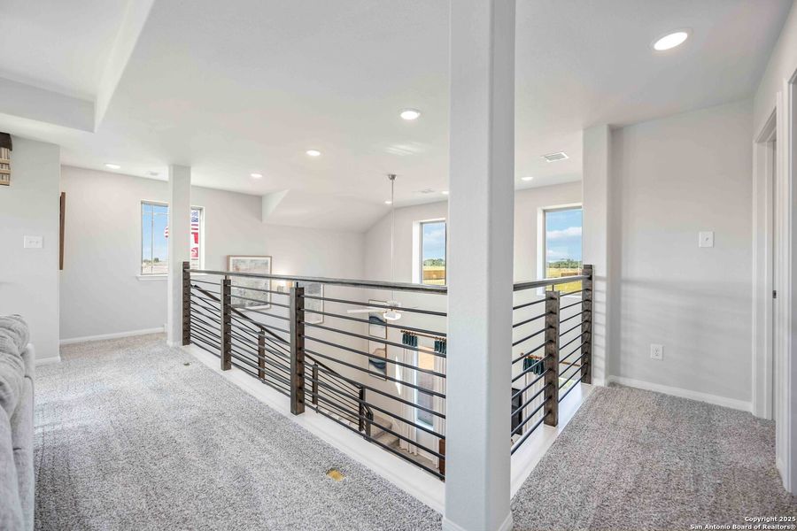 Spacious, unfurnished interior of a new home in Red Hawk Landing, San Antonio (Image 19).