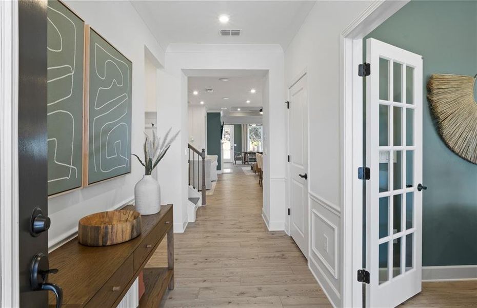 Furnished interior view inside a new home in Sun City Peachtree, Griffin (Image 11).