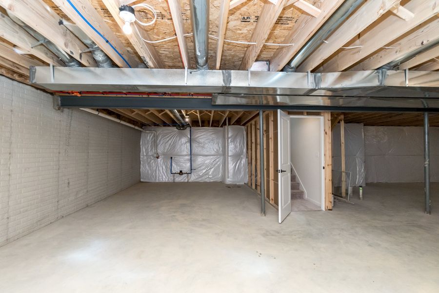 In-progress construction of a new home in Mystic Ridge, Whitmore Lake, MI (Image 69).