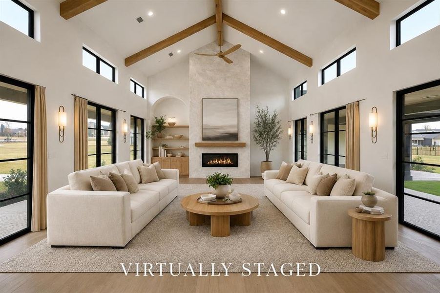 Virtually Staged: Furniture, décor, and/or enhancements shown are digital renderings for illustrative purposes only. Actual property condition and features may vary.