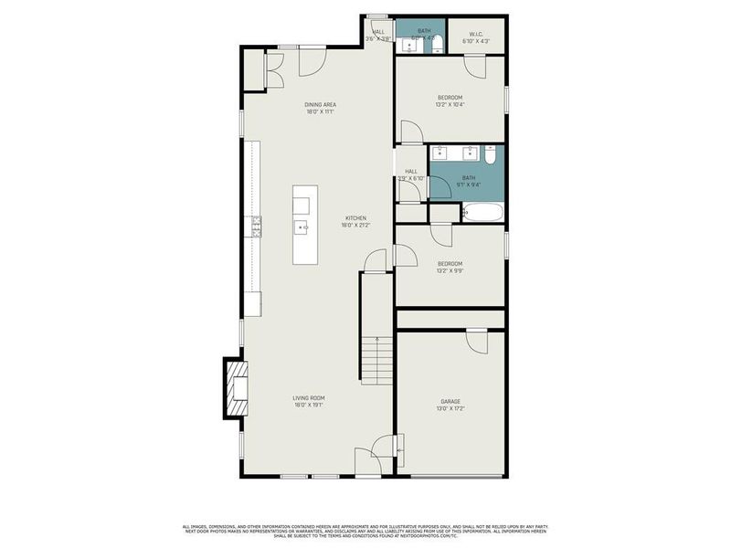 2D floor plan layout of this home in , Atlanta, GA (Image 3). 2D floor plan layout of this home in , Atlanta, GA (Image 3).