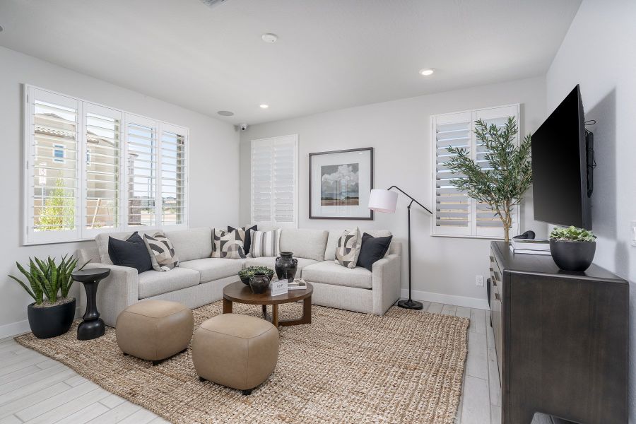Representative furnished interior of a home built from the 3 by Risewell Homes in Bella Storia, Gilbert (Image 5). Representative furnished interior of a home built from the 3 by Risewell Homes in Bella Storia, Gilbert (Image 5).