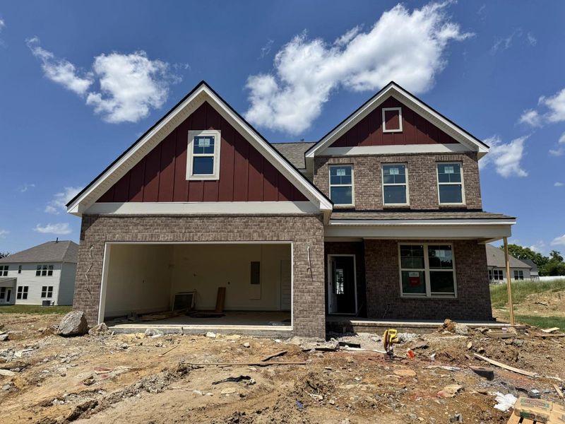 In-progress construction of a new home in Woods Crossing, Gallatin, TN (Image 49).