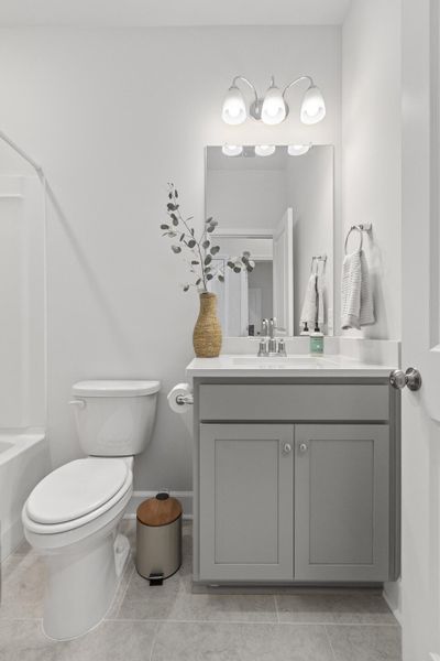 Furnished interior view inside a new home in Cedar Glen Preserve, Huger (Image 7).