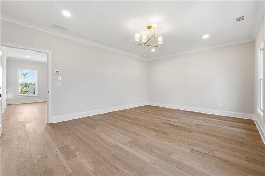 Spacious, unfurnished interior of a new home in , Marietta (Image 44).