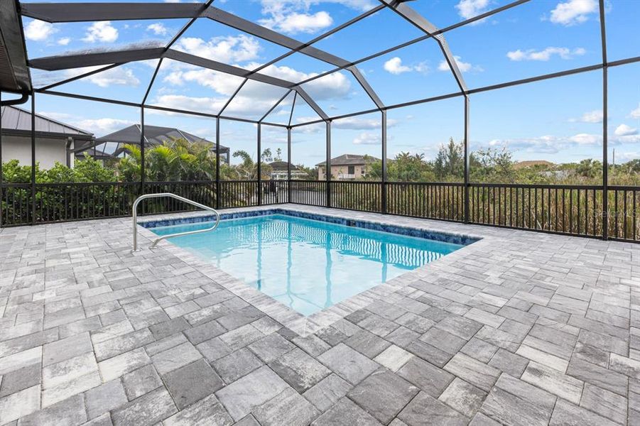 Exterior details and patio area of a home in , Port Charlotte (Image 25). Exterior details and patio area of a home in , Port Charlotte (Image 25).
