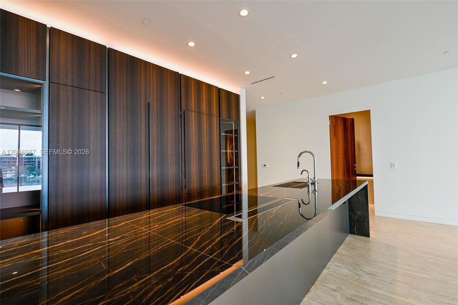 Furnished interior view inside a new home in , Miami (Image 8). Furnished interior view inside a new home in , Miami (Image 8).