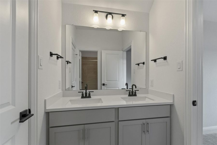 Furnished interior view inside a new home in Brookewater, Rosenberg (Image 15).