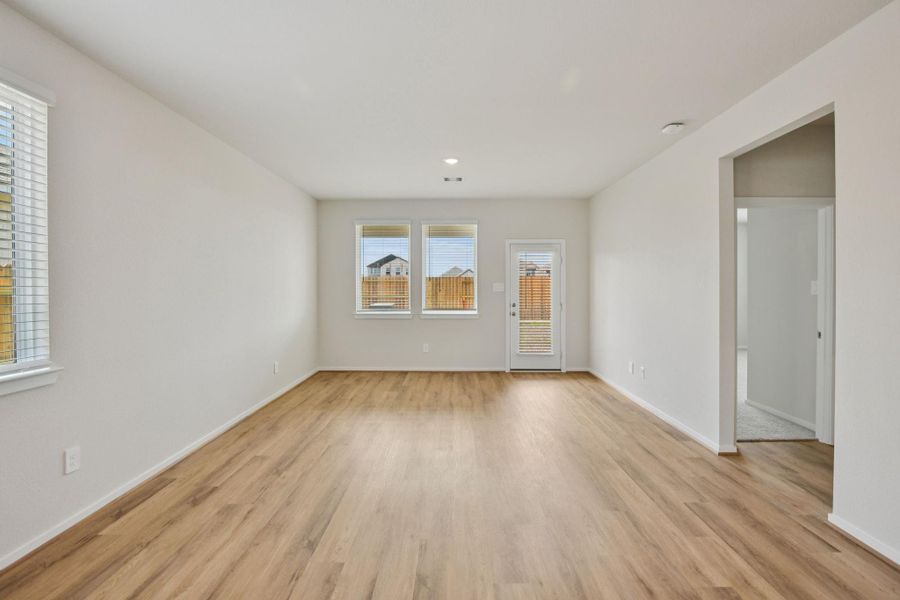 Spacious, unfurnished interior of a new home in Sanford Farms - Traditional Series, Waller (Image 22).