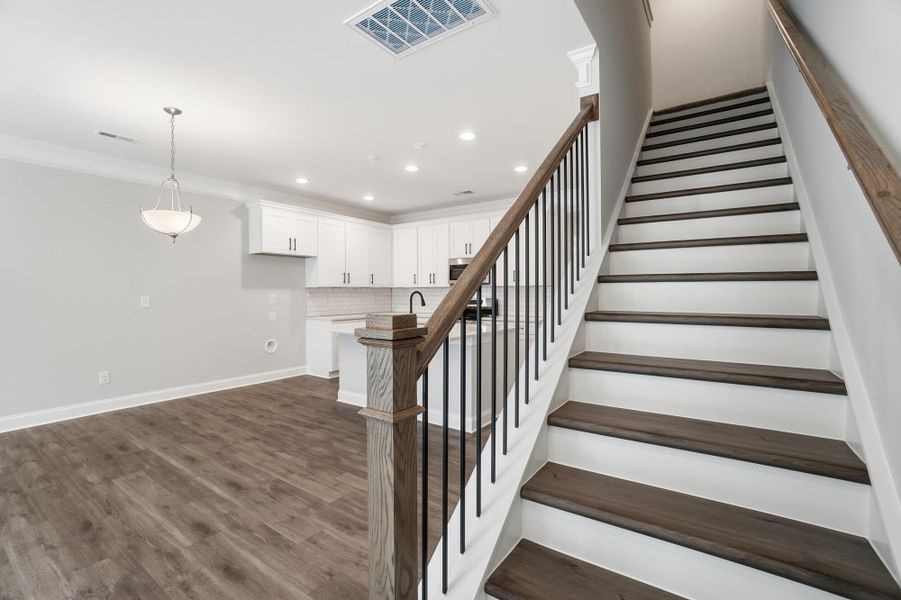 Spacious, unfurnished interior of a new home in Harrisburg Village Townhomes, Harrisburg (Image 27).