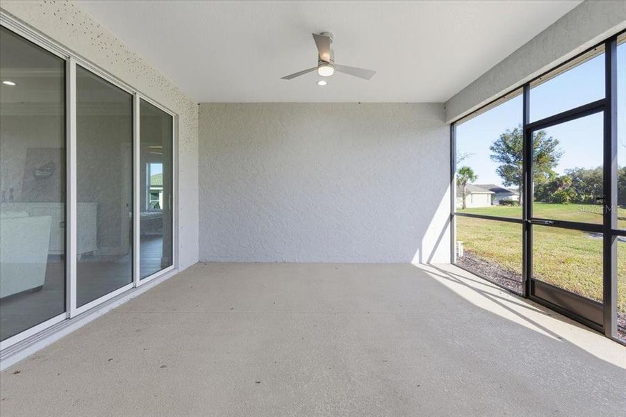 Exterior details and patio area of a home in , Englewood (Image 4).