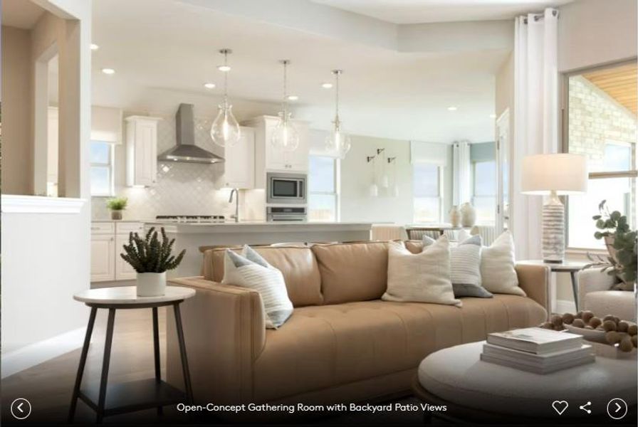 Interior photos- Photo of Pulte model home with same floor plan, not of actual home listed.