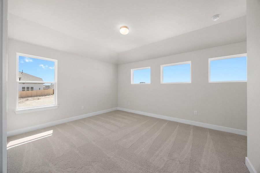 Spacious, unfurnished interior of a new home in Lariat, Liberty Hill (Image 21). Spacious, unfurnished interior of a new home in Lariat, Liberty Hill (Image 21).