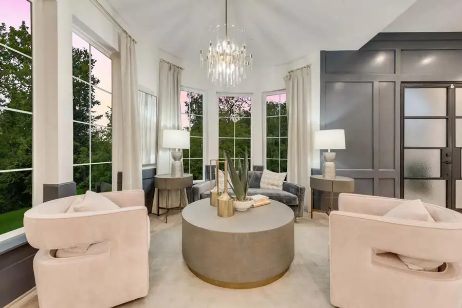 Representative furnished interior of a home built from the Grand Silverleaf by Grand Homes in Grand Oaks, Celina (Image 5).