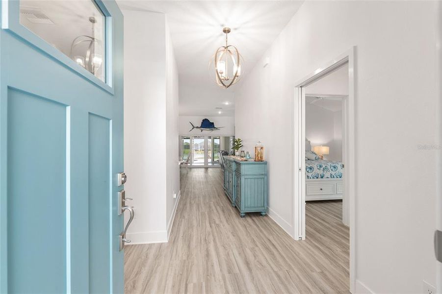 Furnished interior view inside a new home in , The Villages (Image 5).