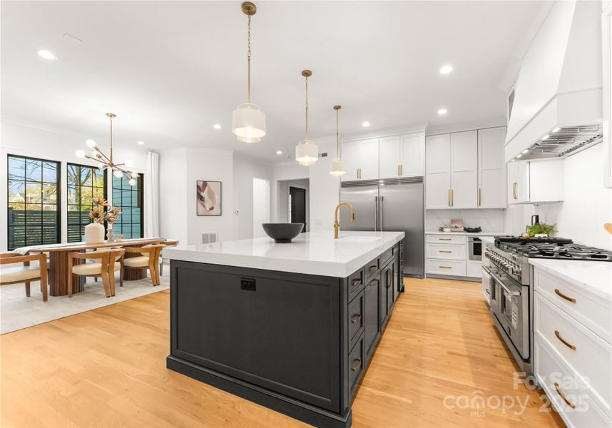 Furnished interior view inside a new home in , Charlotte (Image 33).