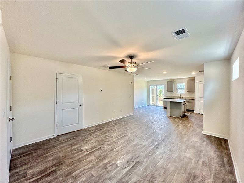 Spacious, unfurnished interior of a new home in Champions Village at Cherry Hill, Pendleton (Image 11).