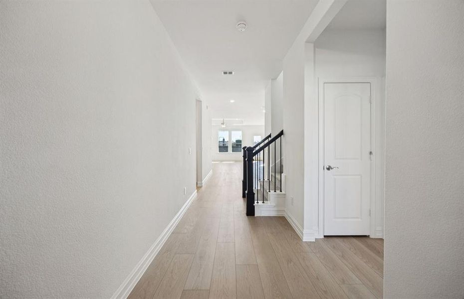 Welcoming entry into home