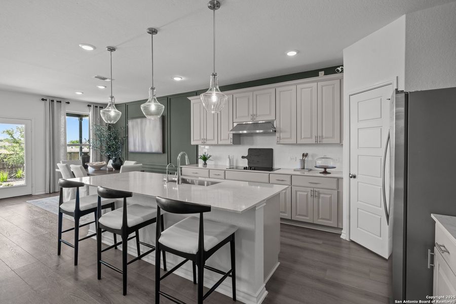 Furnished interior view inside a new home in Dove Song, Marion (Image 24).