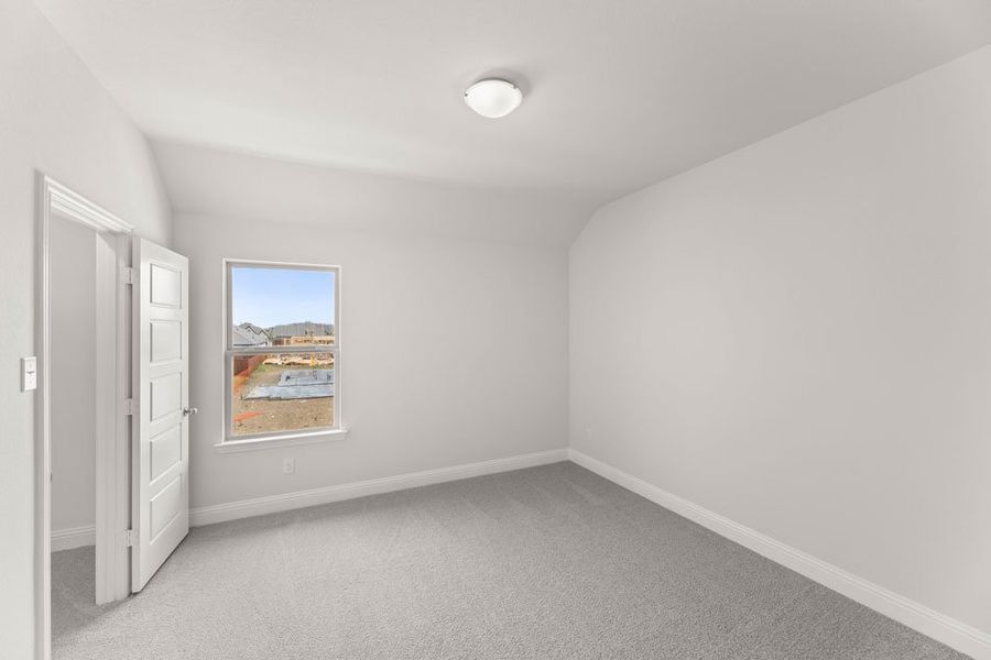 Representative exterior photo of a completed home built from the Winchester by Impression Homes in Timberbrook, Justin, TX (Image 20).