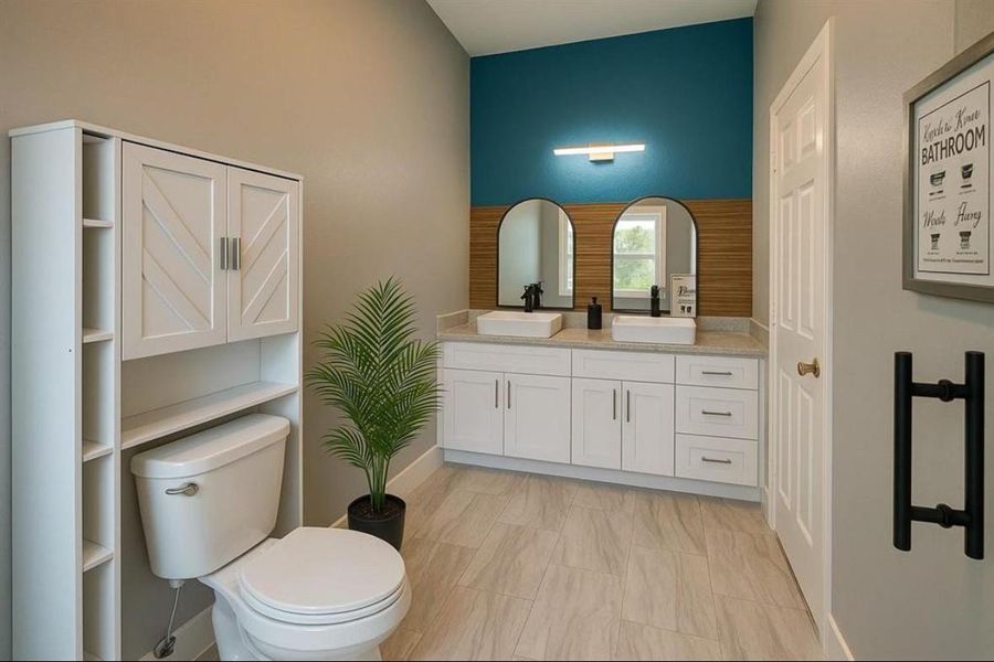 Furnished interior view inside a new home in , San Leon (Image 5). Furnished interior view inside a new home in , San Leon (Image 5).