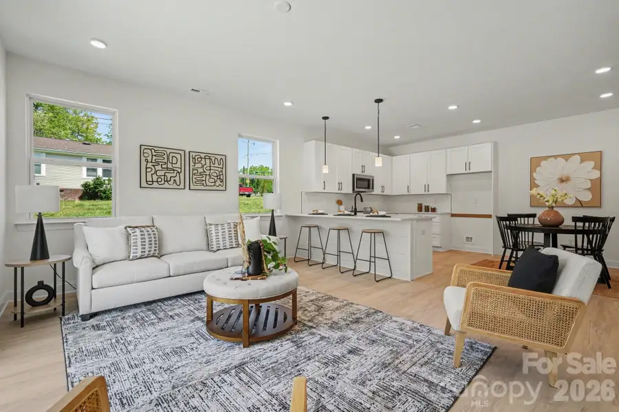 Furnished interior view inside a new home in , Marshville (Image 4).