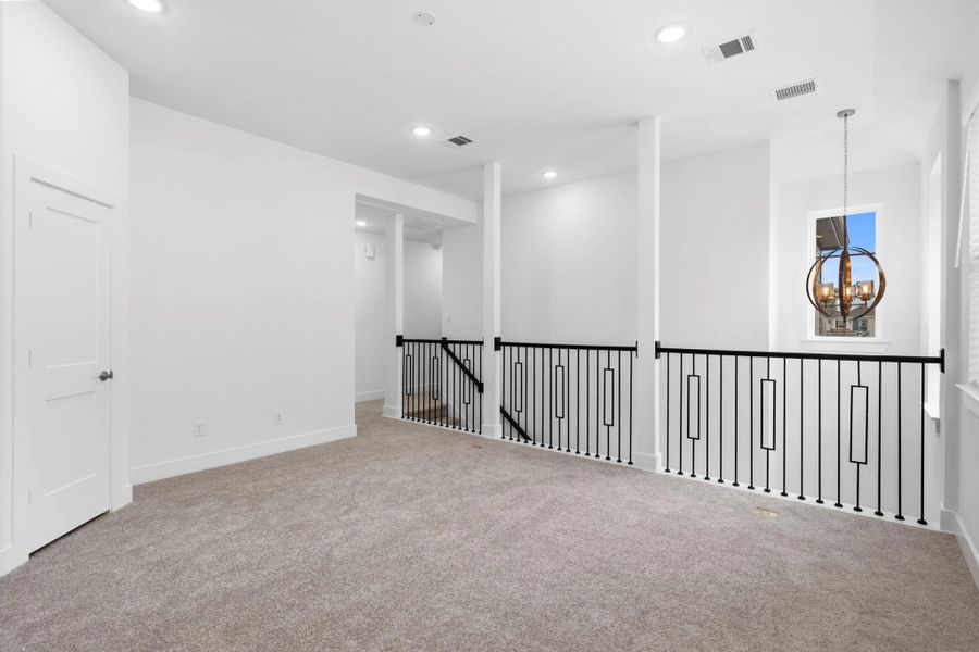 Spacious, unfurnished interior of a new home in Sienna, Missouri City (Image 24). Spacious, unfurnished interior of a new home in Sienna, Missouri City (Image 24).