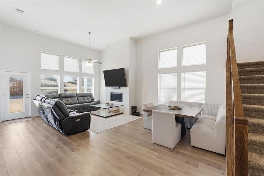 Furnished interior view inside a new home in , Caddo Mills (Image 20). Furnished interior view inside a new home in , Caddo Mills (Image 20).