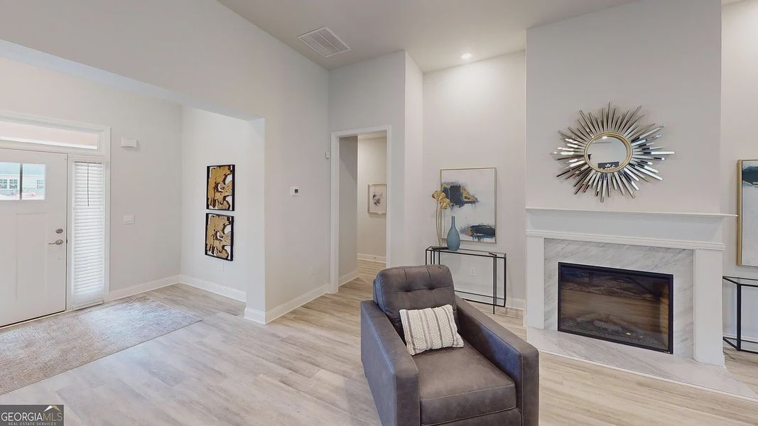 Furnished interior view inside a new home in The Abberley., Macon (Image 11).
