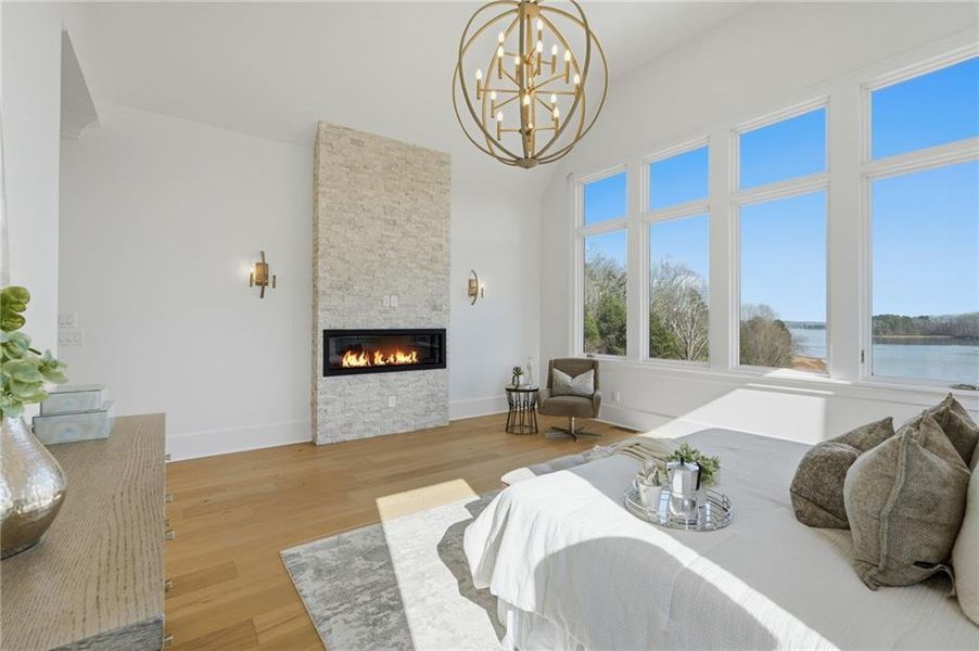Furnished interior view inside a new home in , Gainesville (Image 17).