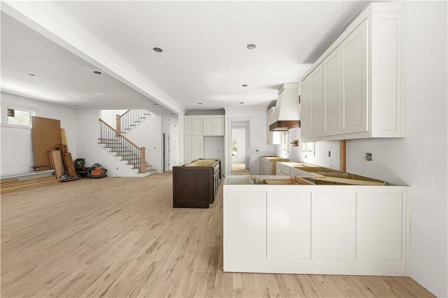 Furnished interior view inside a new home in , Atlanta (Image 11).