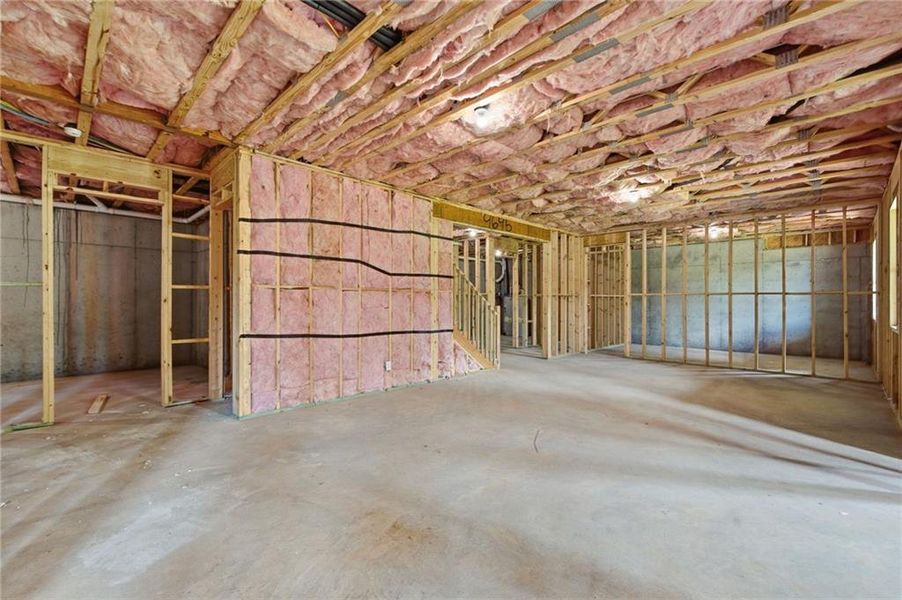 In-progress construction of a new home in , Jefferson, GA (Image 74).
