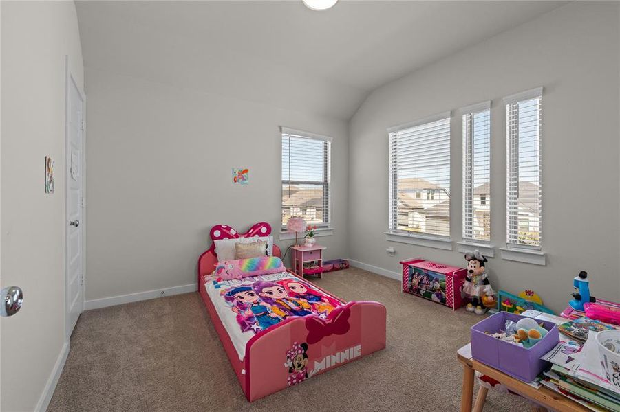 Furnished interior view inside a new home in LakePointe, Lavon (Image 22).
