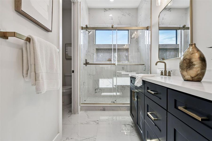 Furnished interior view inside a new home in , St. Petersburg (Image 53).