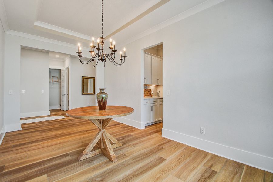 Furnished interior view inside a new home in Pamlico Terrace, Awendaw (Image 6).