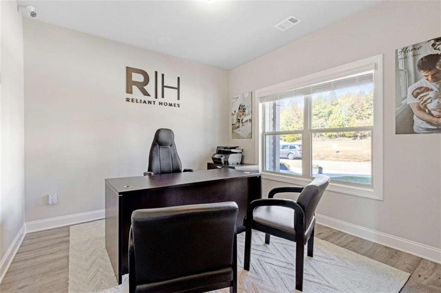 Furnished interior view inside a new home in Ridge Pointe, Athens (Image 5).