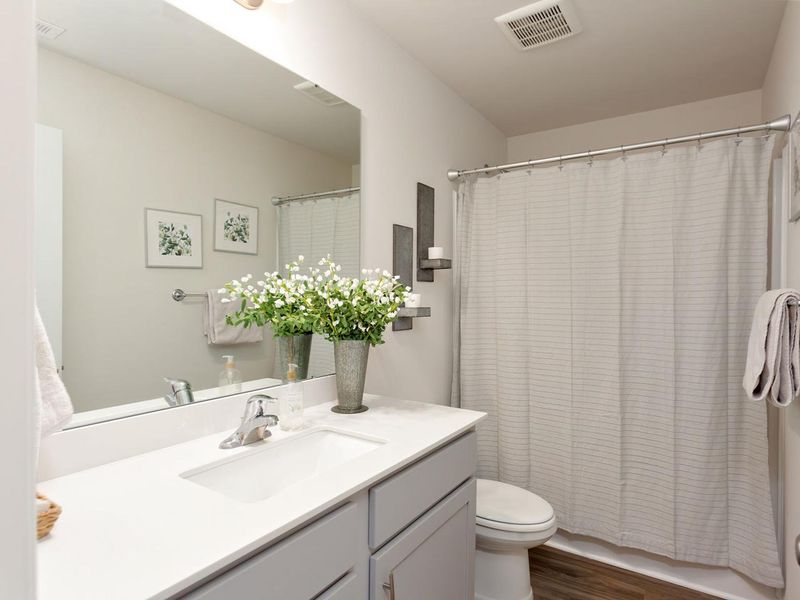 Representative furnished interior of a home built from the The Franklin D by Davidson Homes LLC in Bailey Park, Fayetteville (Image 20).