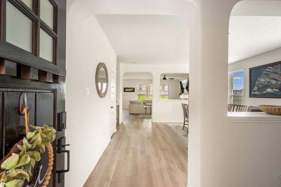 Furnished interior view inside a new home in , Round Rock (Image 31).