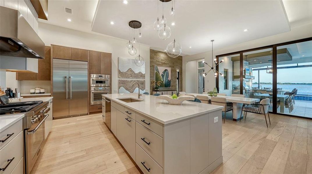Furnished interior view inside a new home in Wild Blue at Waterside, Sarasota (Image 14).